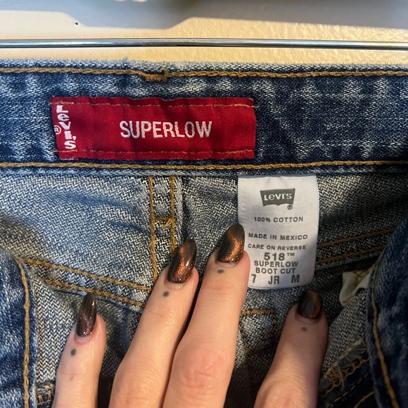 Levi superlow bootcut jeans - Picture 2 of 4